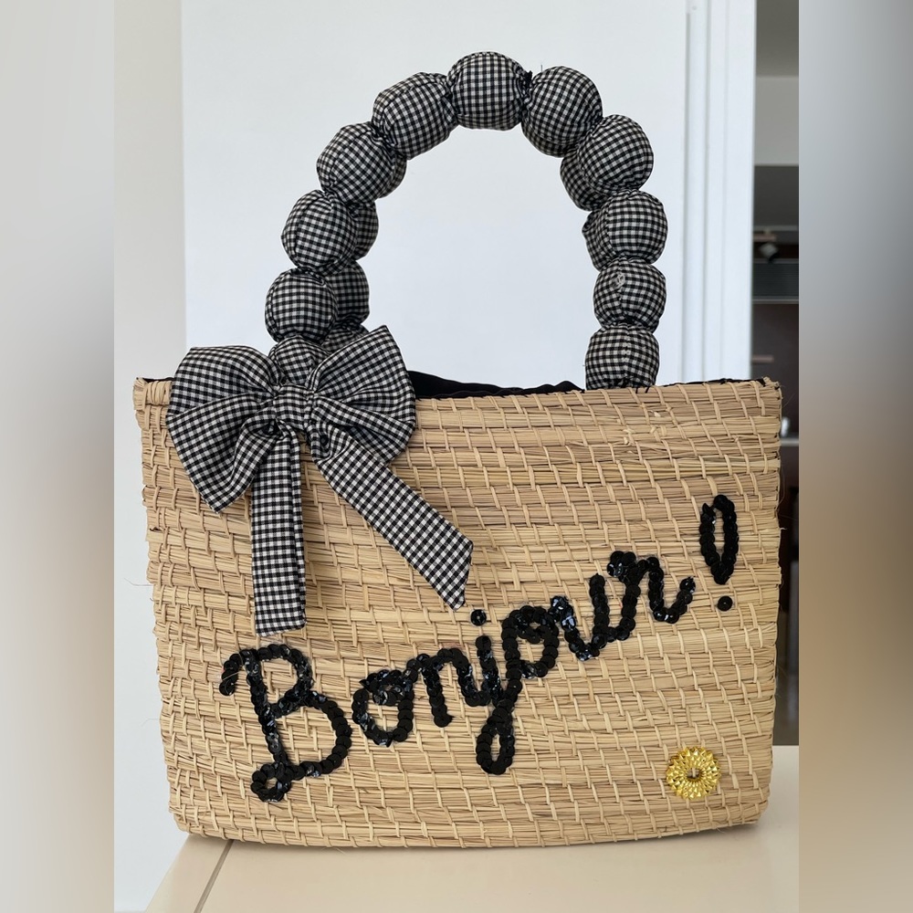 Raffia Purse